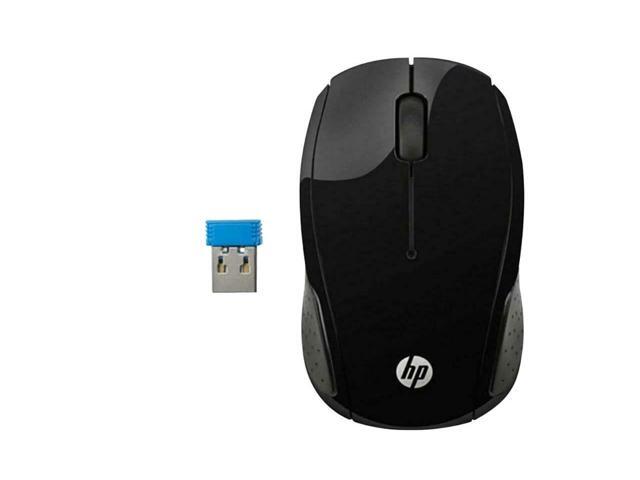 New OEM HP 200 Wireless Black Optical Mouse X6W31AA#ABL