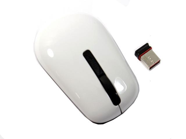 New WM311 DP9W3 Dell Wireless Mouse + Dongle Glossy Black 2 Buttons with Scroll 0DP9W3