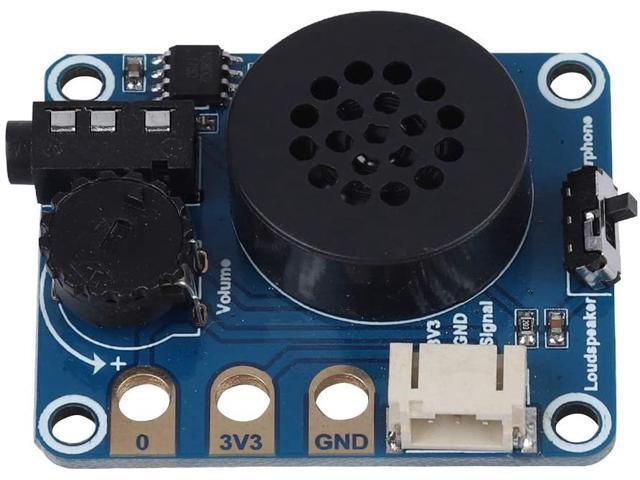 fosa Speaker Module Expansion Board for Micro: bit BBC NS8002 Chip Compatible for Arduino Speaker for Micro: bit Music Player Support