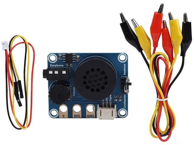Speaker Module Expansion Board Speaker Module Expansion Board for Micro: bit NS8002 Chip Compatible for 33V/5V Arduino Boards Supports for Arduino
