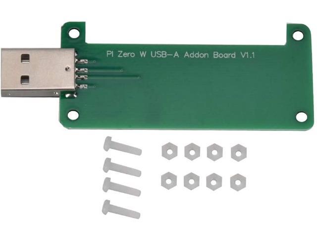 ASHATA USB Type-A Connector for Raspberry Pi Zero/W for Raspberry Pi Zero 13/Zero W USB Adapter Board USB Connector Expansion Board with Tool Kit