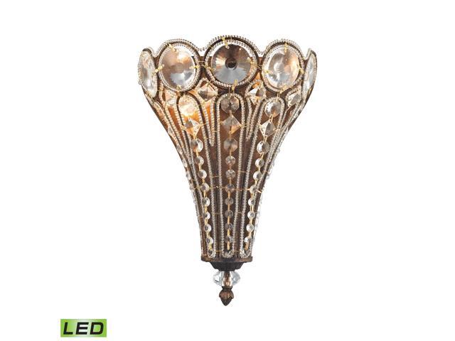 Elk Lighting Christina 2 Light LED Wall Sconce In Mocha