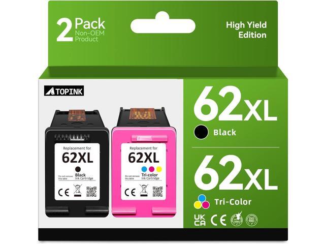 NeweggBusiness - 62XL Black/Tri-Color Ink Cartridges