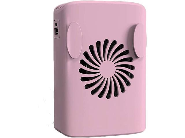 Mini Handheld Fan Desk sports Wear resistant lanyard Waist Clip Portable Fan Rechargeable USB Powered Cooler Bedroom fan