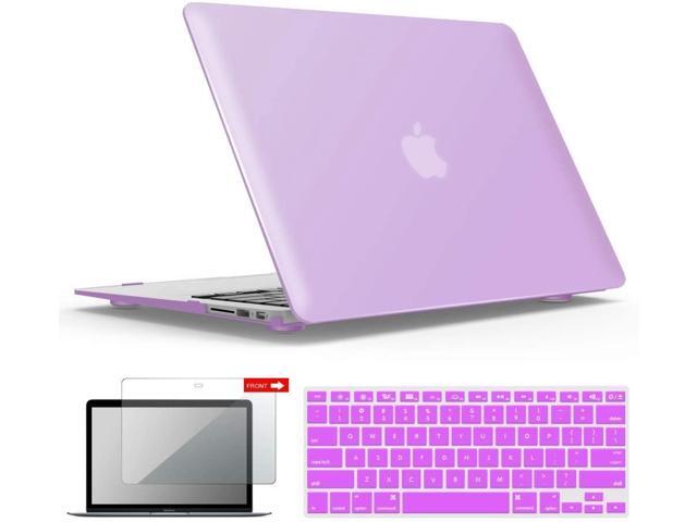 IBENZER Old Version MacBook Air 13 Inch Case (2010-2017 Release) (Models: A1466 / A1369) Plastic Hard Shell Case with Keyboard & Screen Cover for