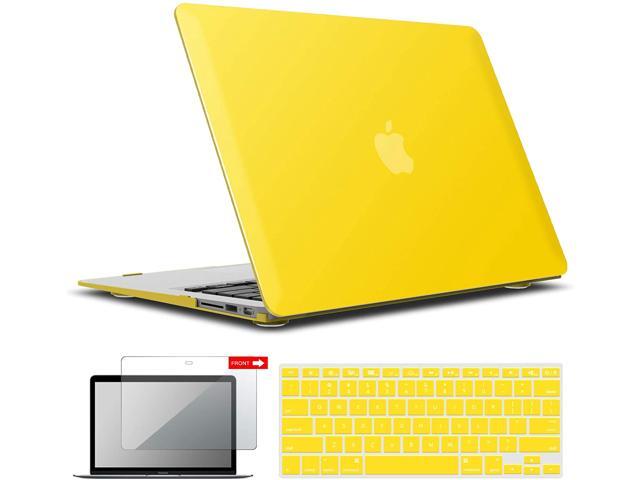 IBENZER Old Version MacBook Air 13 Inch Case (2010-2017 Release) (Models: A1466 / A1369) Plastic Hard Shell Case with Keyboard & Screen Cover for