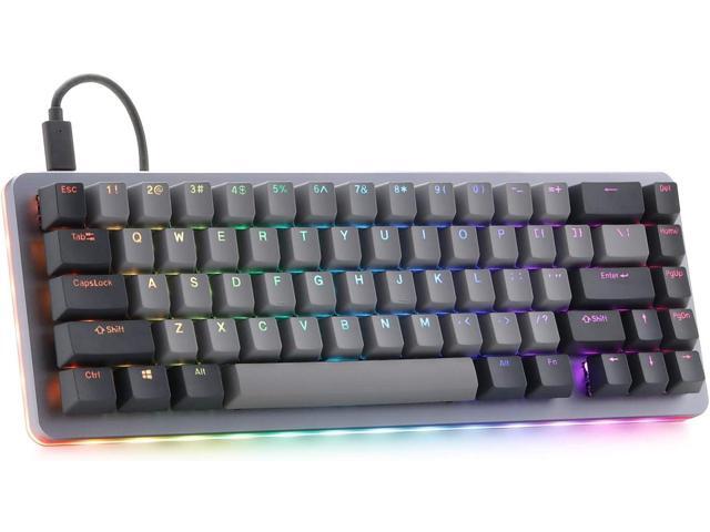 Drop ALT Mechanical Keyboard - 65% (67 Key) Gaming Keyboard Hot-Swap Switches Programmable Macros RGB LED Backlighting USB-C Doubleshot PBT