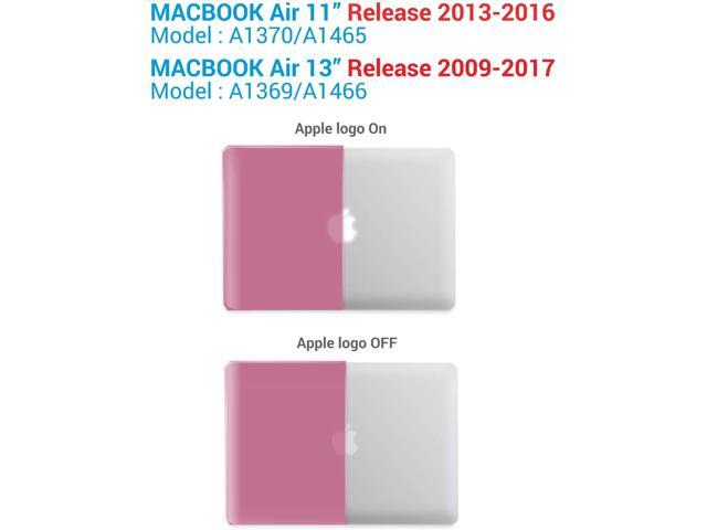 IBENZER MacBook Air 13 Inch Case A1466 A1369 Hard Shell Case with Keyboard Cover for Apple Mac Air 13 Old Version 2017 2016 2015 2014 2013 2012
