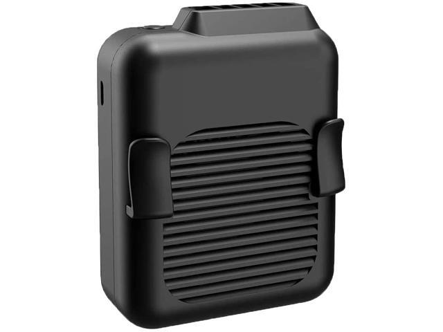 Portable USB Rechargeable Neck Fan Waistband Fan Working Cooling Fan Hand Free Personal Fan Wearable Cooler Fan for Traveling Working Outdoor