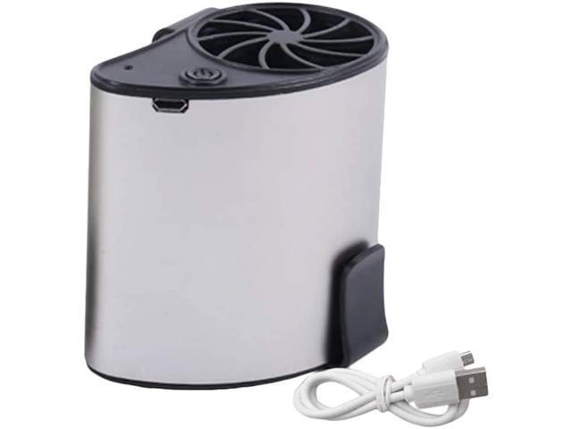 856store Fans Cooling Mini Portable USB Rechargeable Summer Cooling Air Conditioner Waist Fan Cooler