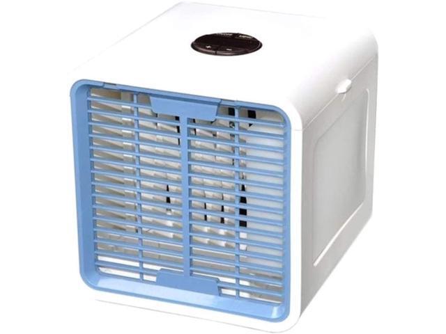 YHMY Small Fan Portable Air Cooler USB Personal 7 Colors LED Light Air Cooling Mute Fan Office