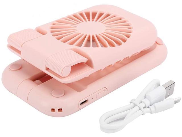 ohcoolstule Adjustable Phone Tablet Stand Folding Bracket with USB Powered Portable Cooling Mini Fan