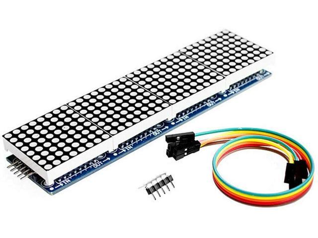 MAX7219 Red Light Led Matrix MCU Control LED Display Module for Arduino Raspberry Pi