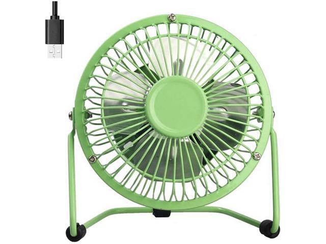 USB Fan 4 Inch Mini USB Desk Table Fan Personal Portable Desktop Cooling Fan Powered by USB PC Netbook for Camping Home Office Outdoor Travel