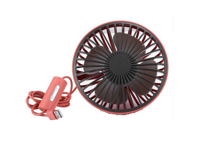 USB Desk Fan 5W DC50V F829 Silent Air Conditioner Cooling Mini Fan 360°rotate