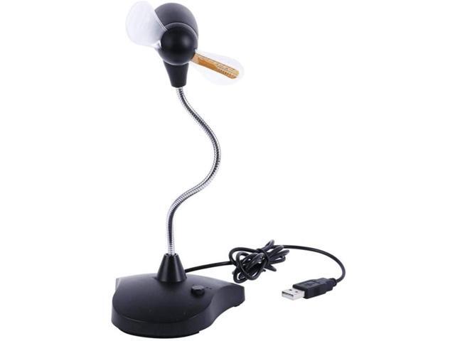 Lexiesxue USB Fan Adjustable USB Mini Flexible Time LED Clock Fan Table Light Desk Lamp Cool Gadget Flexible Usb Clock Fan