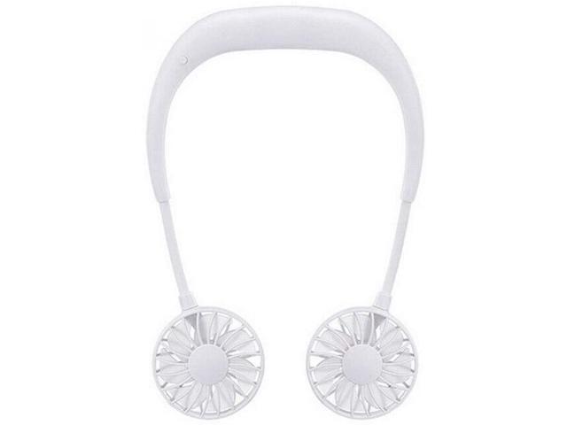 BJ & HH Sports Small USB Portable Neck Mini Fan Gadgets and Battery-Powered 3-Speed Adjustable Fan Suitable for Home Go Out