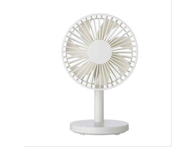 MZTYX Desktop USB Fan Mini Fan Low Noise Office Household USB Charging Portable Small Fan White