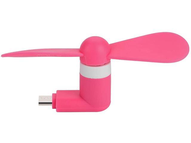 FOTABPYTI Portable USB Fan Small USB Fan 1W Environmentally Friendly Plug and Play Portable Low Power Consumption for Bank Gifts AndroidOS