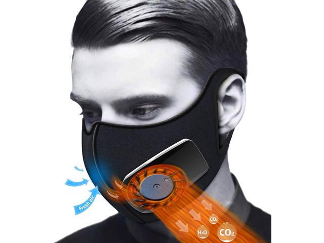R12 Wearable Exhaust Fan Special for F?ce Shield USB Charging3-Gear Variable Speed for Running Mountaineering Cycling Weeding Outdoor