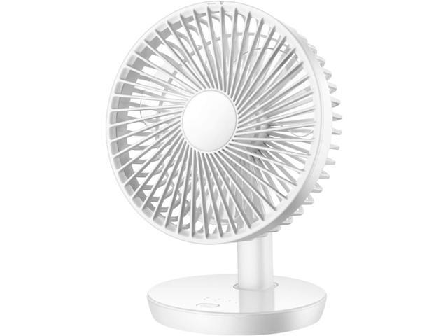 DSJGVN USB Fan - Desk Table Fan - Portable Fan - Stable Operation Quiet and Comfortable 3-Speed Adjustment for Home Office Travel