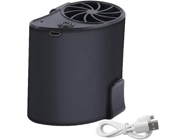 856store Fans Cooling Mini Portable USB Rechargeable Summer Cooling Air Conditioner Waist Fan Cooler