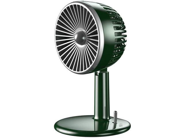 YHMY Small Fan 3 Gear Wind Table Fan Mini USB Portable Desktop Round Fan Outing Electric Fans