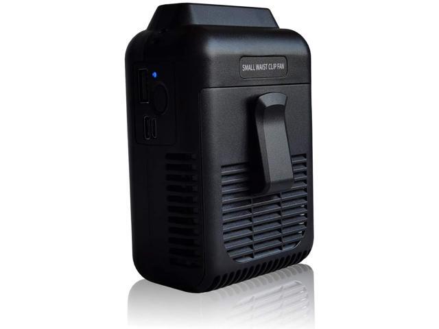 Antpower Portable USB Rechargeable Neck Fan Waistband Fan Working Cooling Fan Hand Free Personal Fan Wearable Cooler Fan for Traveling Working