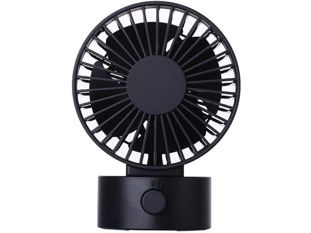 T-HOT Desktop Fan 2-speeds USB Rechargeable Fan Mini Portable Quiet Fan Car Fan for Home Travel and Office 4 Colors