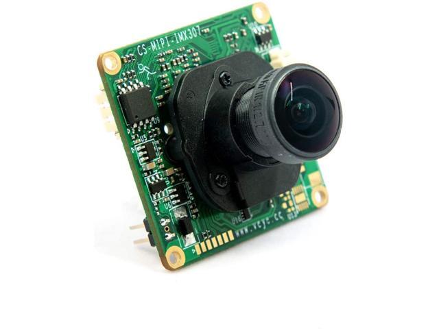 CS-MIPI-IMX307 for Raspberry Pi 4/3B+/3 and Jetson Nano XavierNX IMX307 MIPI CSI-2 2MP Star Light ISP Camera Module (YT18-21I Lens)
