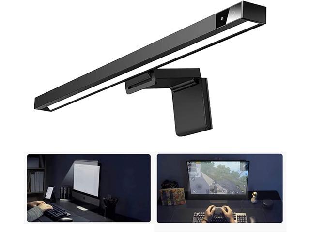 Computer Monitor Light E-Reading LED Task Lamp 3 Color Temperature/Stepless Dimming USB Powered Home Office Lamp Touch Control No Screen Glare