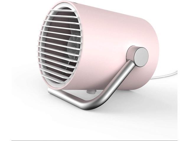 Portable USB Desk Fan 2-Speed Control USB Powered Fan USB Cable DC Brushless Motor Quiet Operation for Home Office