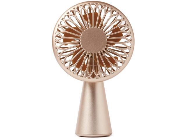 Lexon WINO - Mini portable wireless fan 3 Airflow speeds Ultra-quiet blades Autonomy: 5h Rechargeable via USB-C (cable included) or QI Wireless
