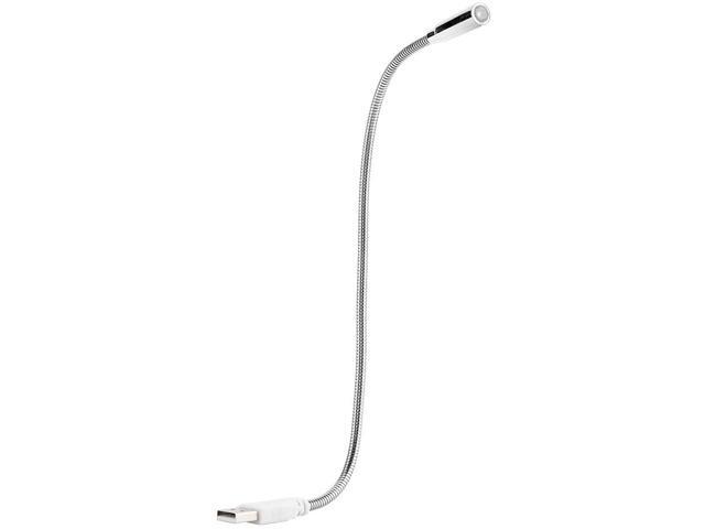 Nicoone USB Reading Lamp Mini Chromium Flexible Gooseneck LED Night Lamp Reading Light for Computer Laptop Notebook PC