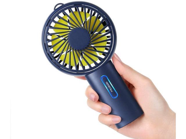 Mini Handheld Fan Mcdodo Desk Fan Small Personal Portable Table Fan with USB Rechargeable Operated Cooling Electric Fan for Travel Office Room