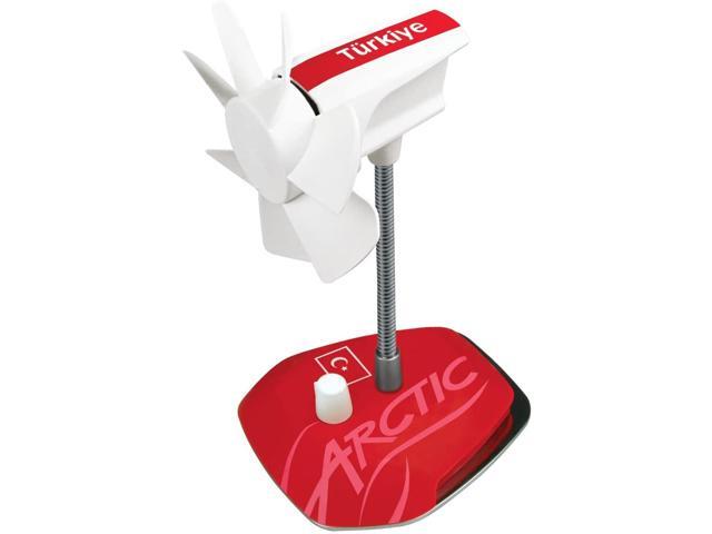 ARCTIC Breeze Country Edition - USB Desktop Fan with Flexible Neck and Adjustable Fan Speed I Portable Desk Fan for Home Office I Silent USB Fan I