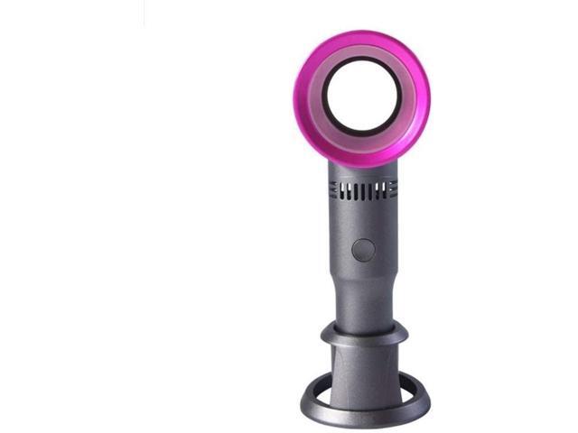 YEZIL High Velocity Personal Fans Handheld Bladeless Fan Mini Portable USB Rechargeable Leafless Cooling Fan Cooler with 3 Speed Wind Mini Portable