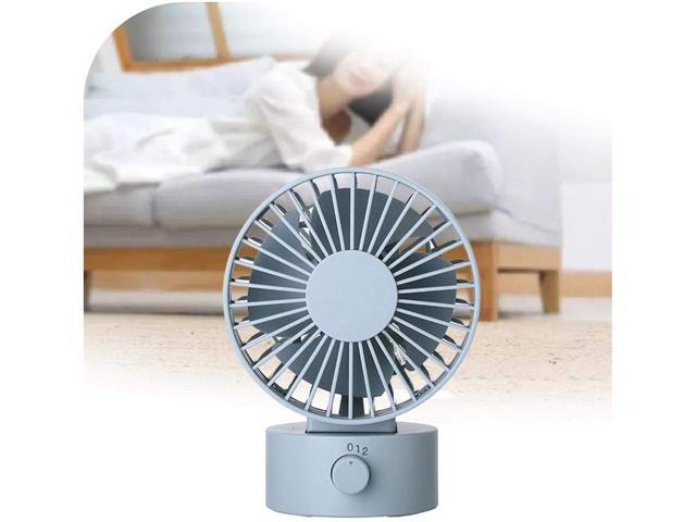USB Fan Flexible Tripod Summer USB Fan Creative Mini USB Fan Office Home Beach 2 Speeds Computer Pc Fans with Double-Sided Fans Blades Blower-