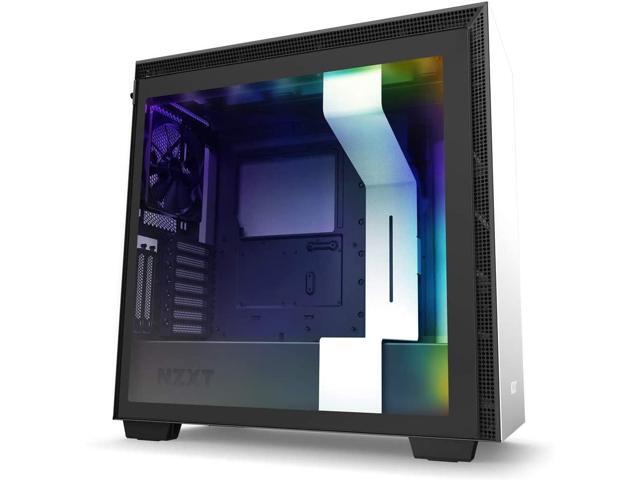 NZXT H710i - CA-H710 i-W1 - ATX Mid Tower PC Gaming Case - Front I/O USB Type-C Port - Quick-Release Tempered Glass Side Panel - Vertical GPU Mount