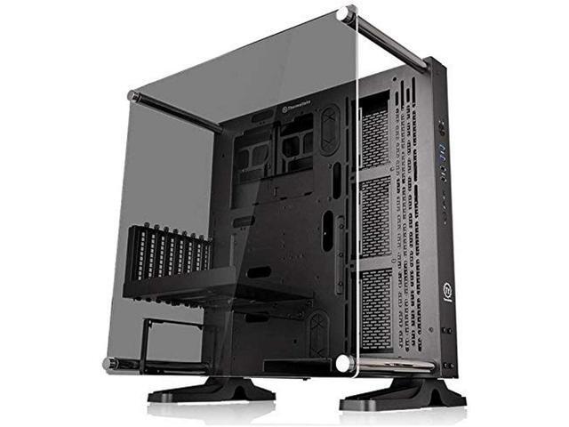 Thermaltake Core P3 ATX Tempered Glass Gaming Computer Case Chassis Open Frame Panoramic Viewing White Edition CA-1G4-00M6WN-05Snow