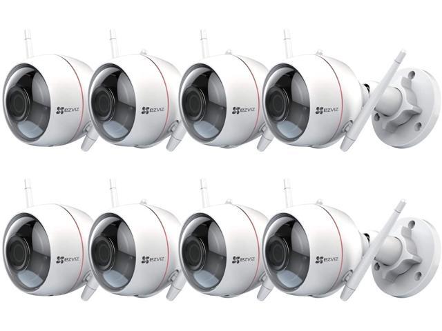 EZVIZ C3W / ezGuard 1080p - Wireless Wi-Fi Security Camera with Remote Activated Alarm System (8-Pack)
