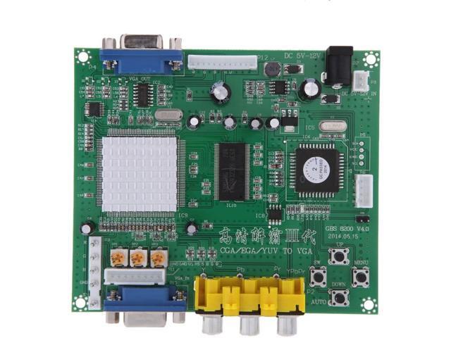 Andoer Genuine GBS8200 1 Channel Relay Module Board CGA/EGA/YUV/RGB to VGA Arcade Game Video Converter for CRT Monitor LCD Monitor PDP Monitor