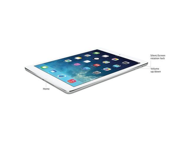 NeweggBusiness - Apple iPad Air 16 GB Wi-Fi Silver FD788LL/B