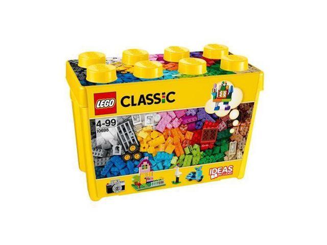 LEGO Classic Large Creative Bricks Kids 790 Piece Building Box Set 10698