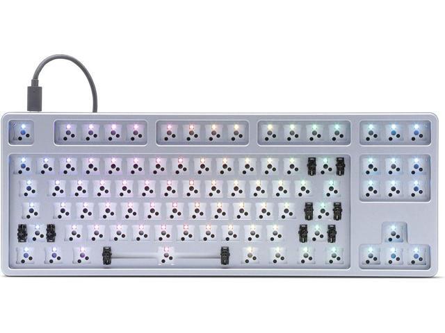 Drop CTRL High-Profile Mechanical Keyboard - Tenkeyless TKL (87 Key) Gaming Keyboard Hot-Swap Switches Programmable Backlit RGB LED USB-C