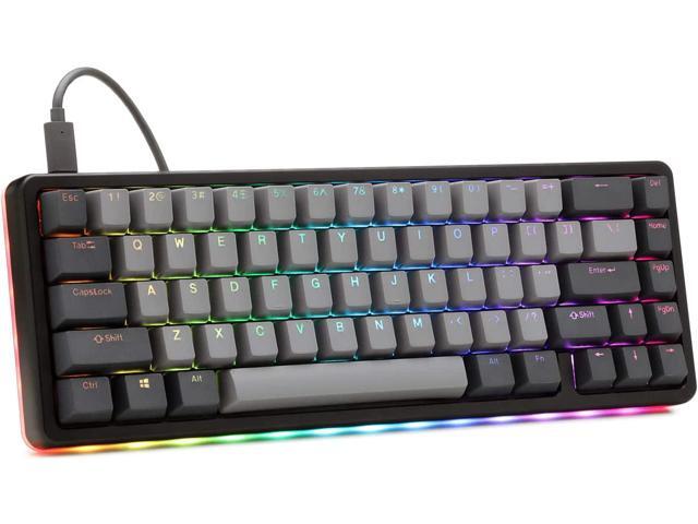 Drop ALT High-Profile Mechanical Keyboard - 65% (67 Key) Gaming Keyboard Hot-Swap Switches Programmable Macros RGB LED Backlighting USB-C
