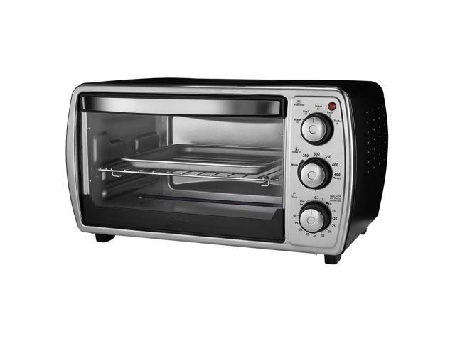 Oster 6-Slice Black Convection Toaster Oven (1300-Watt) in the