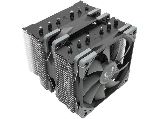 Scythe Fuma 2 CPU Air Cooler Intel LGA1151 AMD AM4/Ryzen 120mm Dual Towers Black Top Cover