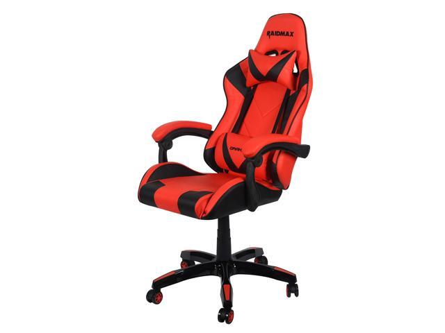 Drakon Gaming Chair Ergonomic Racing Style Pu Leather Bucket Seat Headrest and Lumber Support