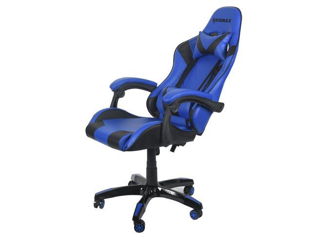 Drakon Gaming Chair Ergonomic Racing Style Pu Leather Bucket Seat Headrest and Lumber Support